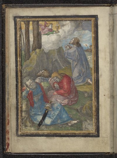 Cristo en la corte de Getsemaní Pasión de Cristo (título de la serie) de Lucas van Leyden