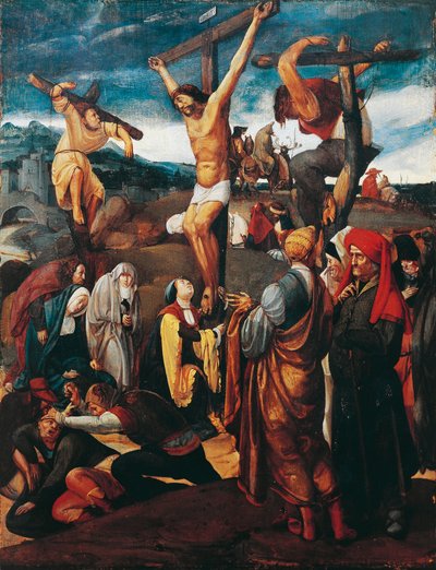 Crucifixión de Lucas van Leyden