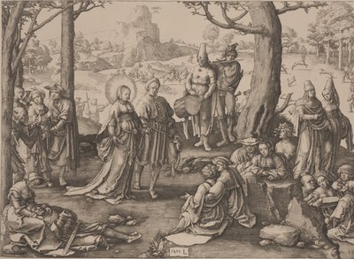 Danza de la Magdalena de Lucas van Leyden