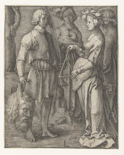De triunfo van David de Lucas van Leyden