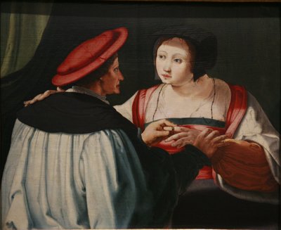 Prometidos de Lucas van Leyden