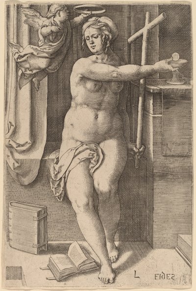 Fides (Fe) de Lucas van Leyden