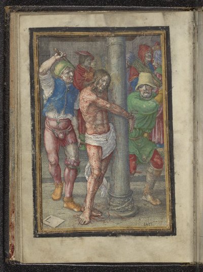 Paliza Pasión de Cristo (título de la serie) de Lucas van Leyden
