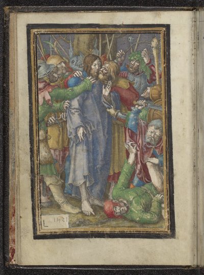 Cautiverio de Cristo Pasión de Cristo (título de la serie) de Lucas van Leyden