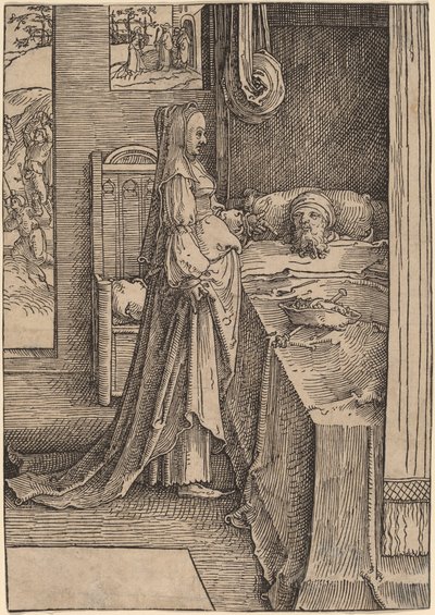 Jezabel y Acab de Lucas van Leyden