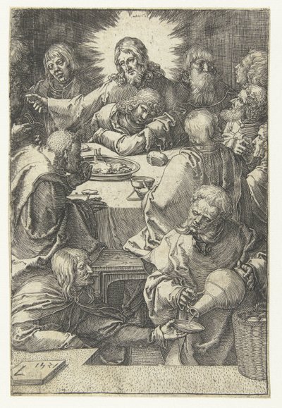 Última cena La pequeña pasión (título de la serie) de Lucas van Leyden