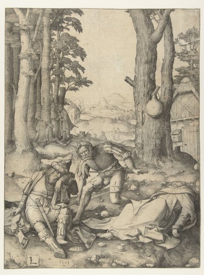 Mahoma y el monje Sergio de Lucas van Leyden