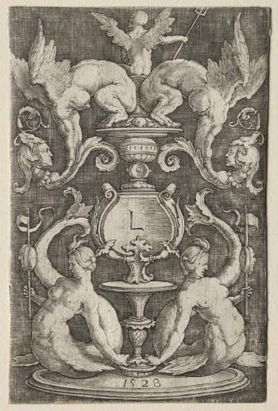 Panel de ornamento de Lucas van Leyden