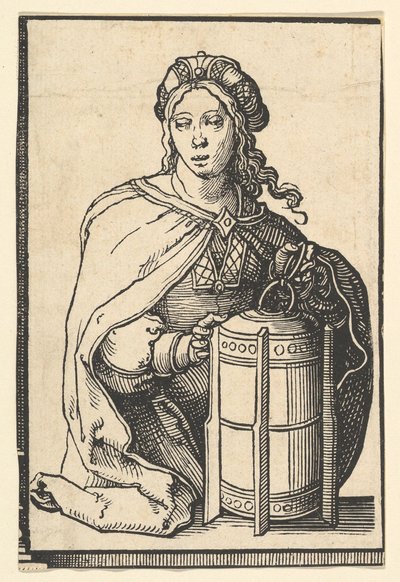 Sibila Persa, de la serie de Sibilas de Lucas van Leyden