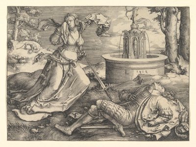 Píramo y Tisbe de Lucas van Leyden