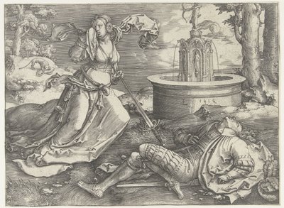 Píramo y Tisbe de Lucas van Leyden
