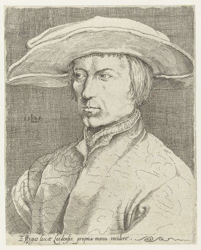 Autorretrato de Lucas van Leyden