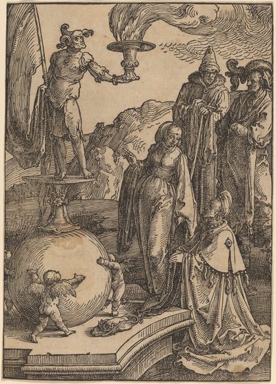 La Idolatría de Salomón de Lucas van Leyden