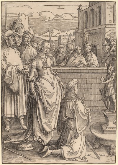 La Idolatría de Salomón de Lucas van Leyden