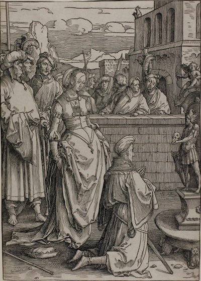 La idolatría de Salomón de Lucas van Leyden