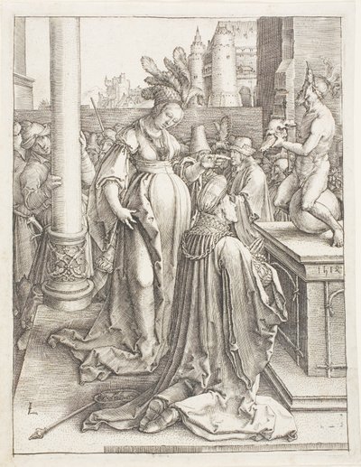 La idolatría de Salomón de Lucas van Leyden
