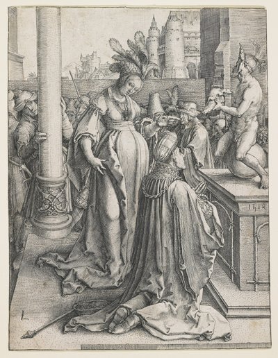 Idolatría de Salomón de Lucas van Leyden