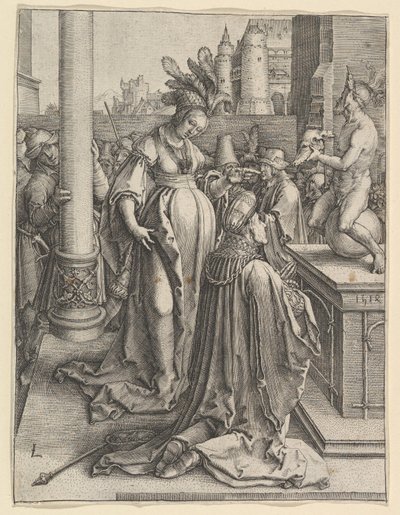 La Idolatría de Salomón de Lucas van Leyden