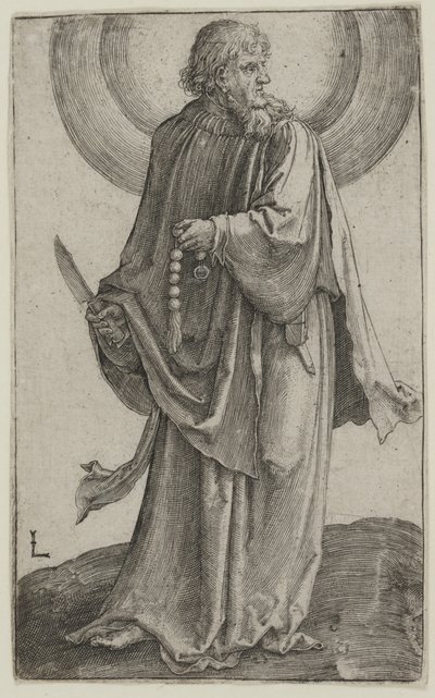San Bartolomé, c.1511 de Lucas van Leyden