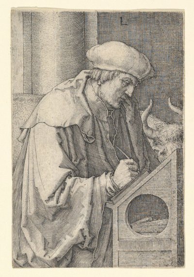San Lucas, 1518 de Lucas van Leyden