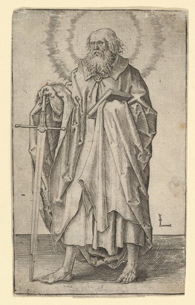 San Pablo, ca. 1510 de Lucas van Leyden