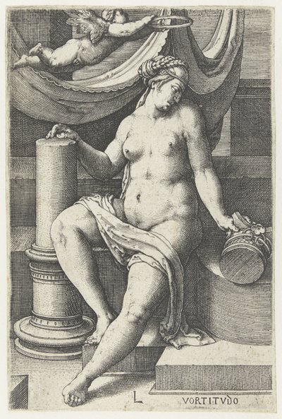 Que te mejores pronto Vortitudo (título sobre objeto) Siete virtudes (título de la serie) de Lucas van Leyden