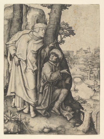 Susana y los dos ancianos, ca. 1508 de Lucas van Leyden