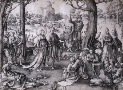 La danza de Santa María Magdalena de Lucas van Leyden