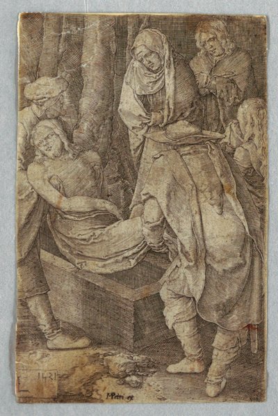 El entierro, de La Pasión de Lucas van Leyden
