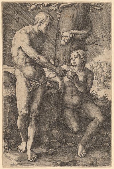 La Caída del Hombre de Lucas van Leyden