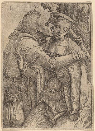 El tonto y la mujer de Lucas van Leyden