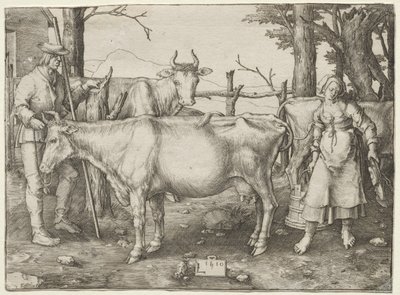 La lechera de Lucas van Leyden