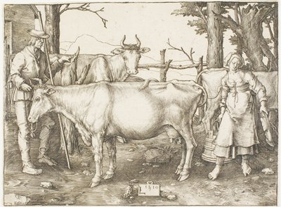 La lechera de Lucas van Leyden