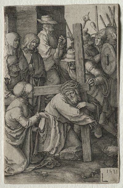La Pasión: Cristo cargando la cruz de Lucas van Leyden