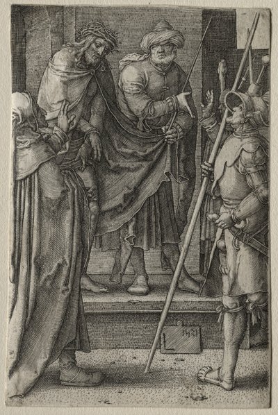 La Pasión: Cristo presentado al pueblo de Lucas van Leyden