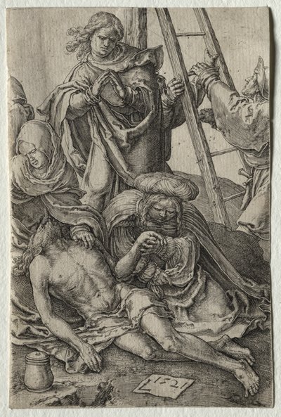 La Pasión: El Descendimiento de la Cruz de Lucas van Leyden