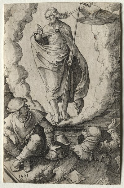 La Pasión: La Resurrección, 1521 de Lucas van Leyden