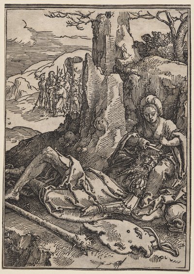 El poder de las mujeres: Sansón y Dalila de Lucas van Leyden