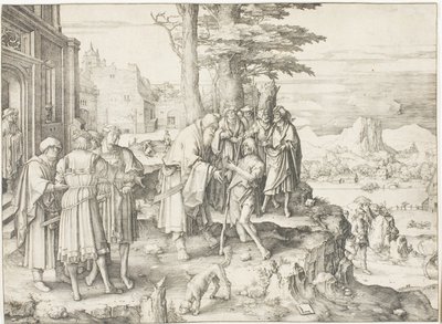 El regreso del hijo pródigo de Lucas van Leyden