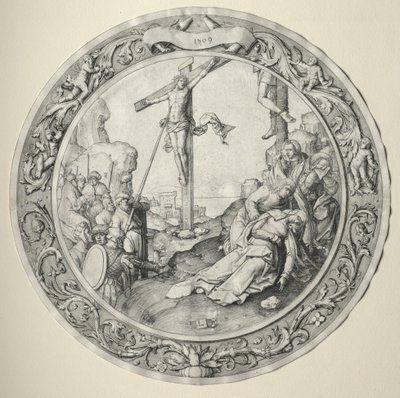 La Pasión Redonda: La Crucifixión, 1509 de Lucas van Leyden