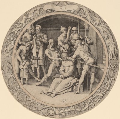 La burla de Cristo de Lucas van Leyden