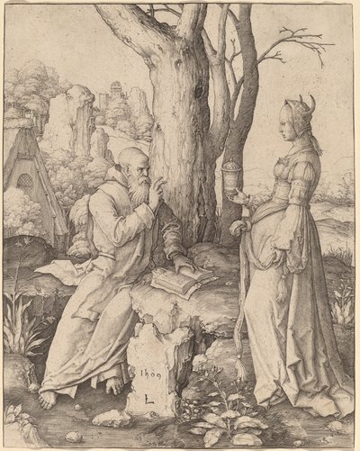 La Tentación de San Antonio de Lucas van Leyden