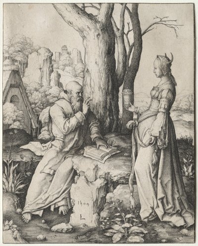 La tentación de San Antonio de Lucas van Leyden