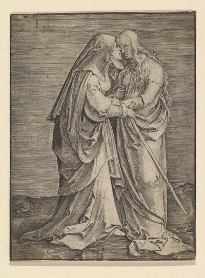 La visitación, ca. 1516 de Lucas van Leyden