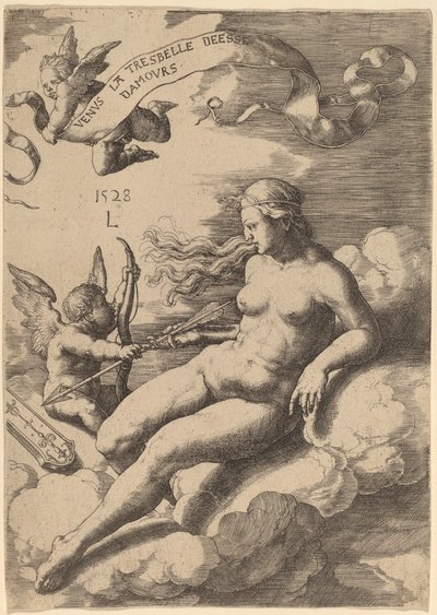 Venus y Cupido de Lucas van Leyden