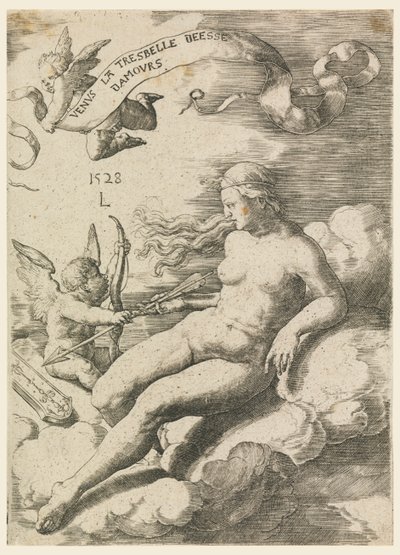 Venus y Cupido de Lucas van Leyden