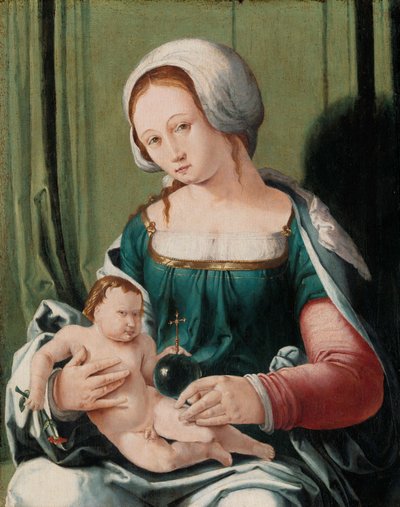 Virgen y Niño, c.1530 de Lucas van Leyden