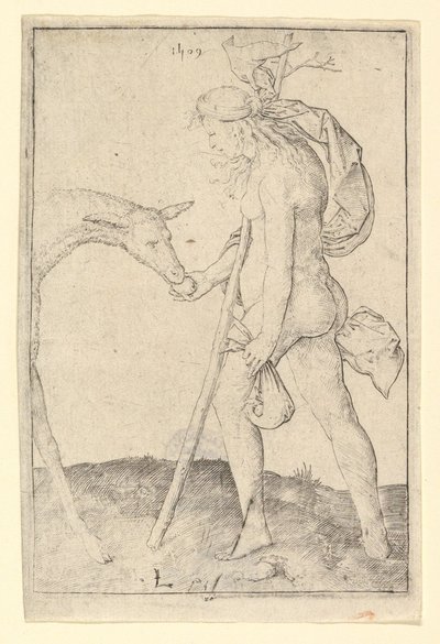 Mujer con el ciervo de Lucas van Leyden