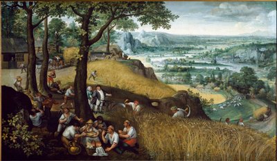 Paisaje de verano de Lucas van Valckenborch