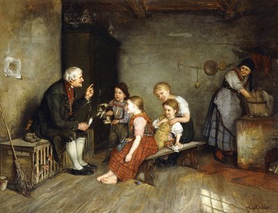 El narrador de cuentos de Lucia Mathilde von Gelder